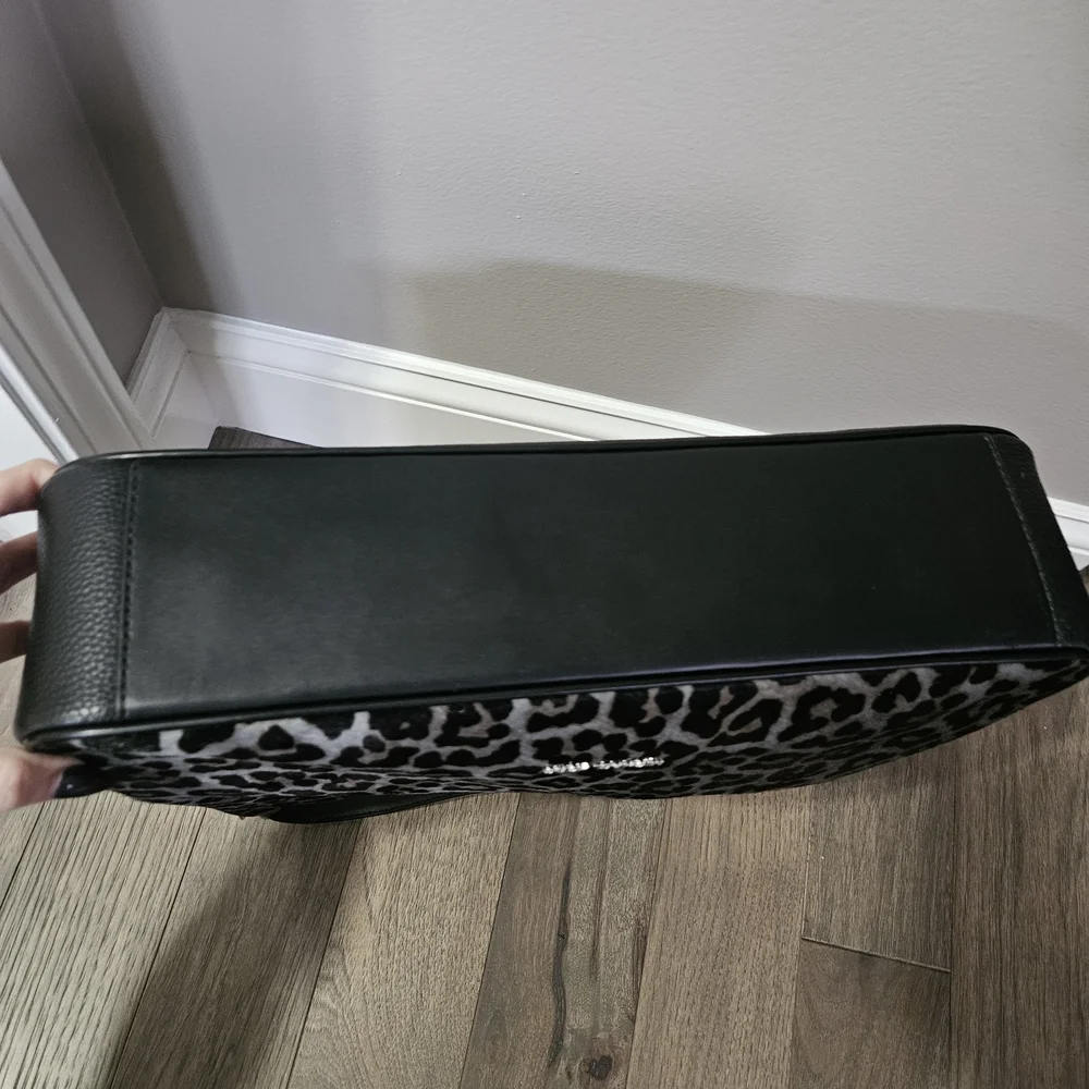 Michael Kors Nayla Medium Leopard Print Calf Hair Hobo Shoulder Bag